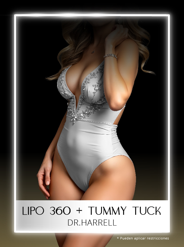 Tummy Tuck más Liposucción 360 con el Dr Harrell