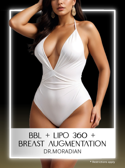 BBL plus Breast Augmentation with Dr Moradian