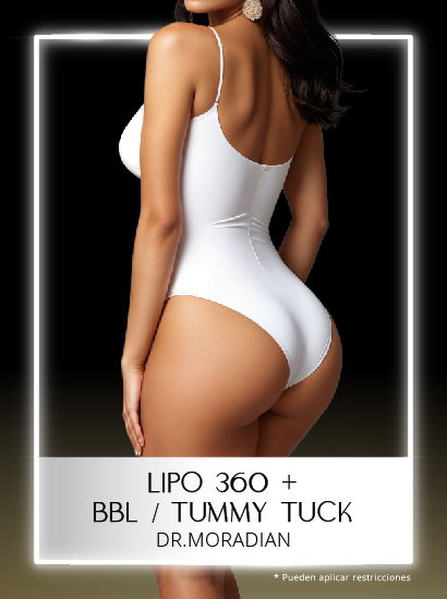 Lipo 360 BBL y Tummy Tuck con Dr Moradian