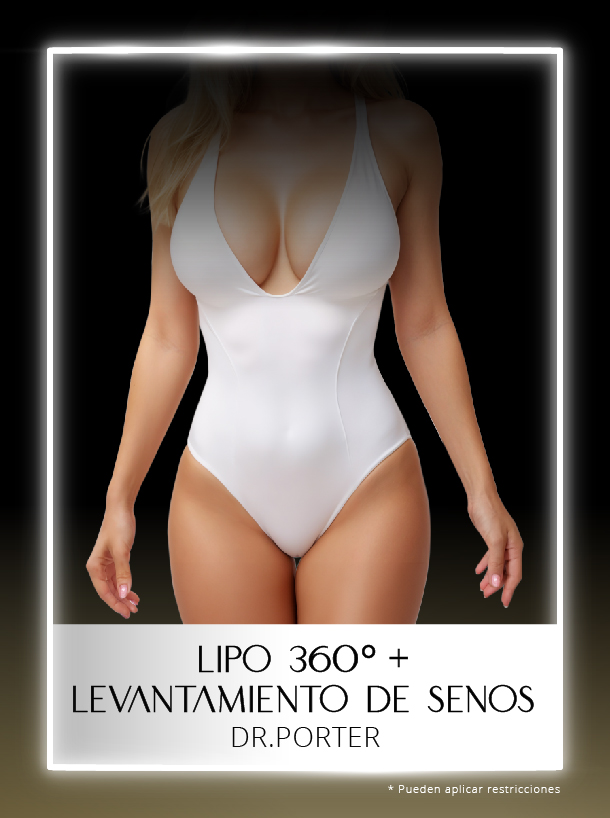 Lipo 360 y Levantamiento de Senos con la Dra Porter