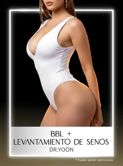 Combo BBL y levantamiento de Senos con Dr Yoon
