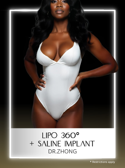 Lipo 360 plus Saline Implant with Dr Zhong 