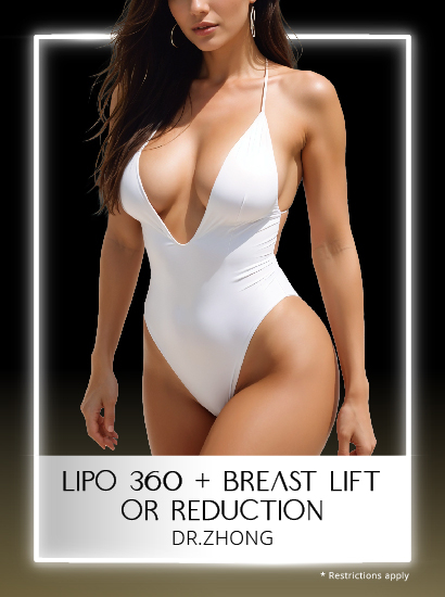 Lipo 360 + Breast lift or Reduction with Dr Zhong