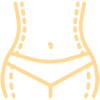 Icono de Cintura y Caderas Contorneadas
